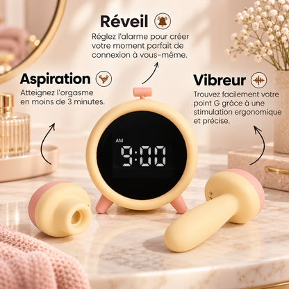 Réveil Secret™ – Discret, connecté & vibrant